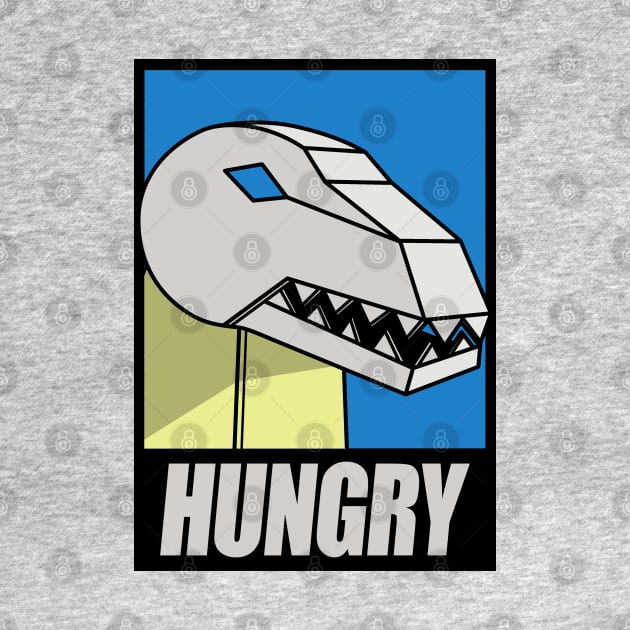 Funny Alien Dinosaur Robot Hungry 80's G1 Robot Cartoon Meme by BoggsNicolas